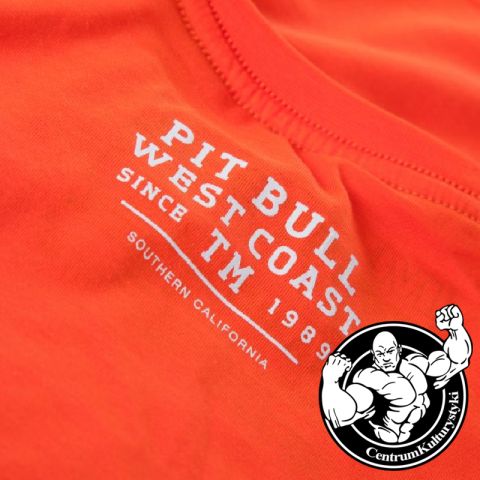 Koszulka Męska SAN DIEGO 18 Red - Pit Bull West Coast